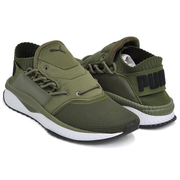 PUMA TSUGI SHINSEI 【プーマ ツギ シンセイ 次 新生】 OLIVE NIGHT - PUMA WHITE｜gettry