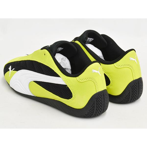[1/3 20:00〜★新春フェア開催]PUMA SPEEDCAT PLUS 【プーマ スピードキャット プラス 国内正規品】  LIME SMASH - PUMA WHITE | SUEDE | 01