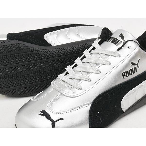 [1/3 20:00〜★新春フェア開催]PUMA SPEEDCAT METALLIC 【プーマ スピードキャット メタリック 国内正規品】 PUMA SILVER - PUMA BLACK | Cali | 02