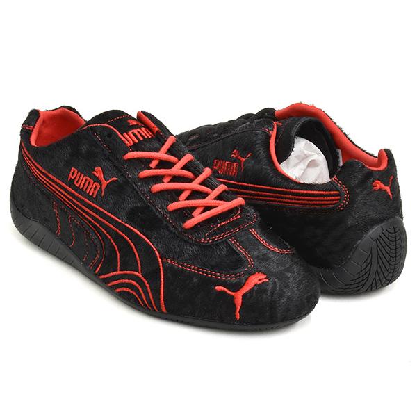 PUMA SPEEDCAT NRG YOTH 【プーマ スピードキャット エヌアールジー】  PUMA BLACK - FOR ALL TIME RED | Cali
