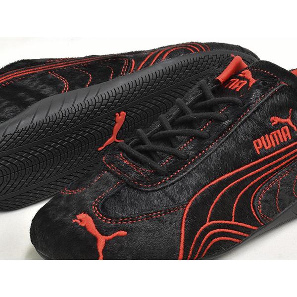 PUMA SPEEDCAT NRG YOTH 【プーマ スピードキャット エヌアールジー】  PUMA BLACK - FOR ALL TIME RED | Cali | 02