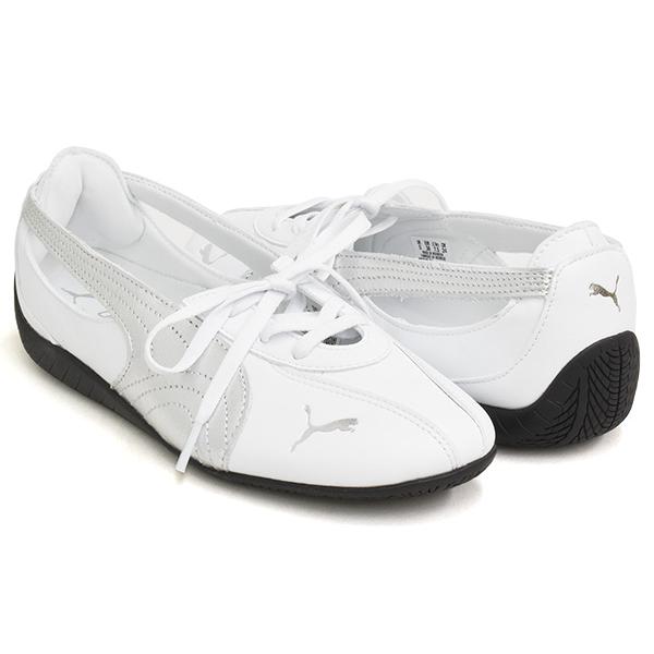 [9/30 10:00まで★決算感謝祭]PUMA SPEEDCAT BALLET NOVA METALLIC WNS 【プーマ スピードキャット バレエ ノヴァ ウィメンズ】 PUMA WHITE - PUMA BLACK | Cali