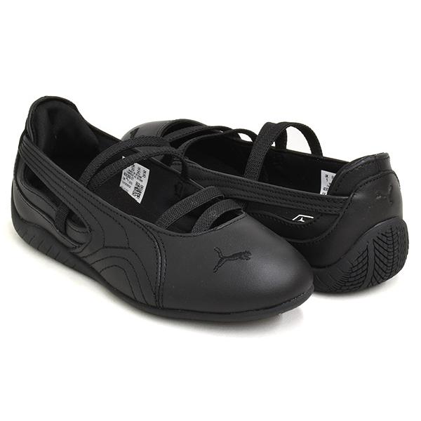 [9/30 10:00まで★決算感謝祭]PUMA SPEEDCAT BALLET LTH PS 【プーマ スピードキャット バレエ レザー ピーエス】 PUMA BLACK | Cali
