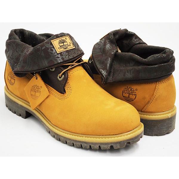 Timberland ROLL TOP BOOT 〔ティンバーランド ロールトップ ブーツ〕 WHT / BLE WB | Timberland