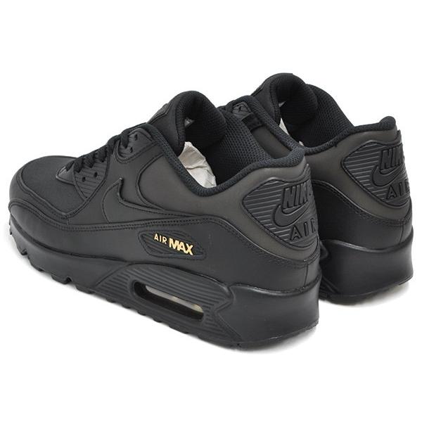 NIKE AIR MAX 90 PREMIUM 【ナイキ エア マックス プレミアム】 BLACK / BLACK - METALLIC GOLD｜gettry｜02