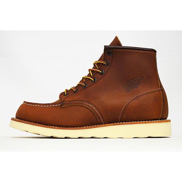 RED WING SHOES 6INCH MOC TOE BOOT 