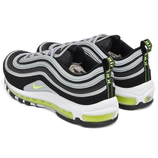 NIKE AIR MAX 97 ''NEON'' 【ナイキ エア マックス ネオン ジャパン オリジナル JAPAN OG 日本】 BLACK / VOLT - METALLIC SILVER｜gettry｜02