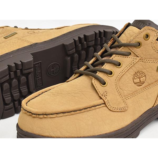 [現価格での販売は5/26 0:00まで]Timberland HERITAGE GTX MOC TOE MID 【ティンバーランド ヘリテージ ゴアテックス GORE-TEX】 MD BEIGE NUBUCK W DK BRNの画像