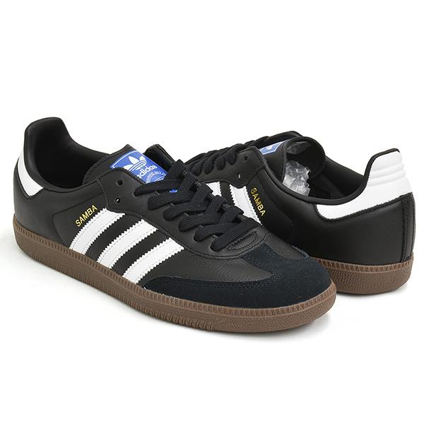 【並行輸入品】[1/3 20:00〜★新春フェア開催]adidas SAMBA OG 【アディダス サンバ オージー】  CBLACK / FTWWHT / GUM5 | adidas Originals