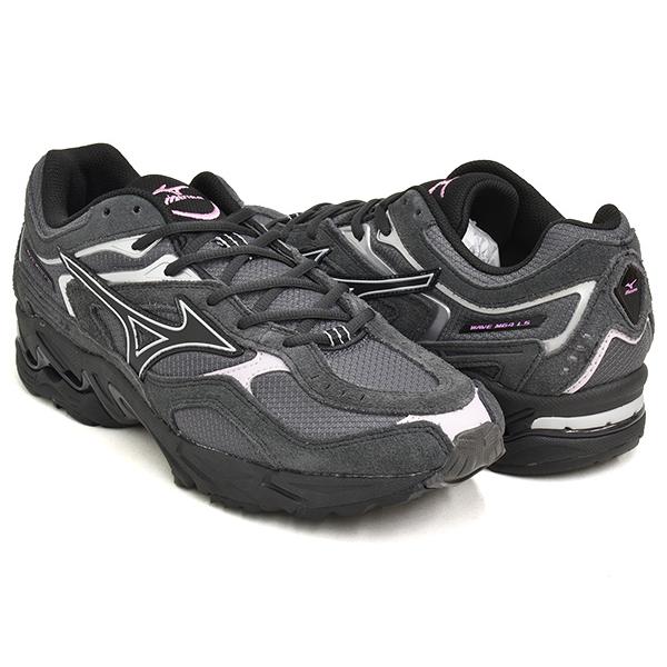 MIZUNO WAVE MG4 LS 【ミズノ ウエーブ エムジー 4 ライフスタイル】 BLACKENED PEARL / BLACK / SPRING CROCUS | 