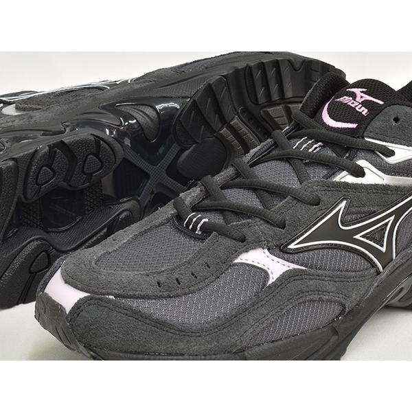 MIZUNO WAVE MG4 LS 【ミズノ ウエーブ エムジー 4 ライフスタイル】 BLACKENED PEARL / BLACK / SPRING CROCUS |  | 02