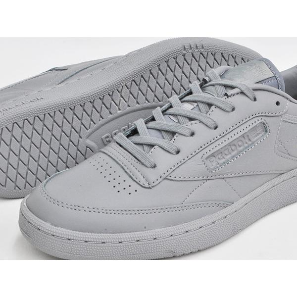 Reebok CLUB C 85 PREMIUM 【リーボック クラブ シー チャンピオン プレミアム】 PURE GREY / PURE GREY / PURE GREY｜gettry｜03