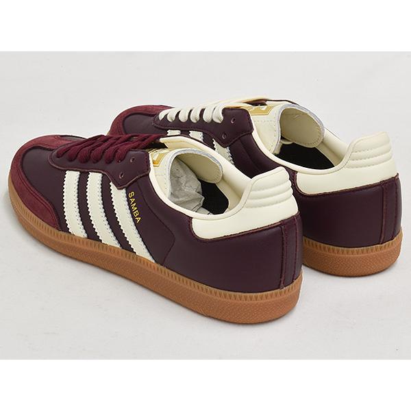 【並行輸入品】[現価格での販売は8/3 0:00まで]adidas SAMBA OG W 【アディダス サンバ オージー】 MAROON / CREWHT / GOLDMT | adidas Originals | 01
