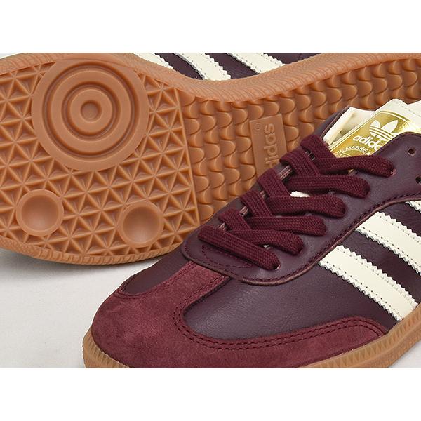 【並行輸入品】[現価格での販売は8/3 0:00まで]adidas SAMBA OG W 【アディダス サンバ オージー】 MAROON / CREWHT / GOLDMT | adidas Originals | 02