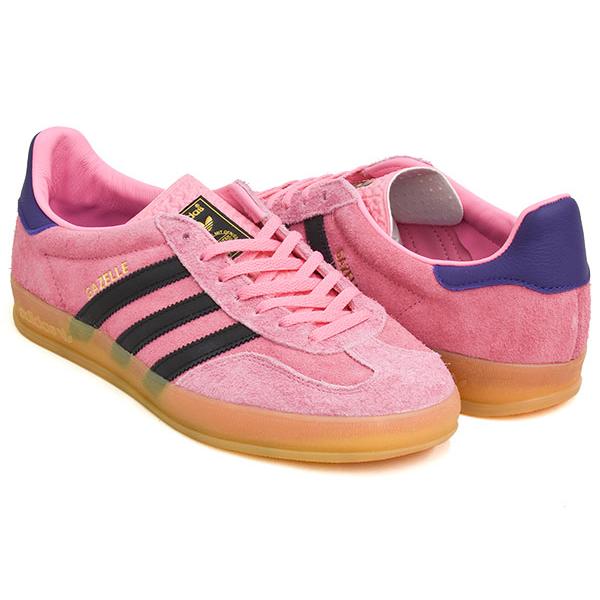 【並行輸入品】[1/3 20:00〜★新春フェア開催]adidas GAZELLE INDOOR W 【アディダス ガッツレー ウィメンズ ガゼル】 BLIPNK / CBLACK / CPURPL | adidas Originals