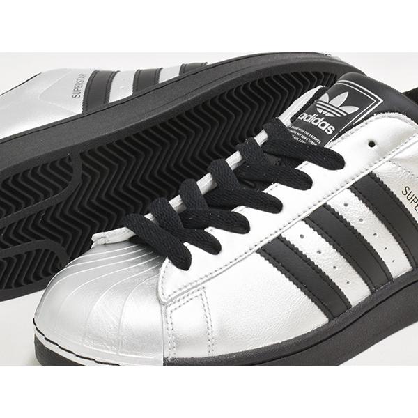 【並行輸入品】 adidas SUPERSTAR II W 【アディダス スーパースター 2 ウィメンズ】 SILVMT / CBLACK / CBLACK | adidas Originals | 02