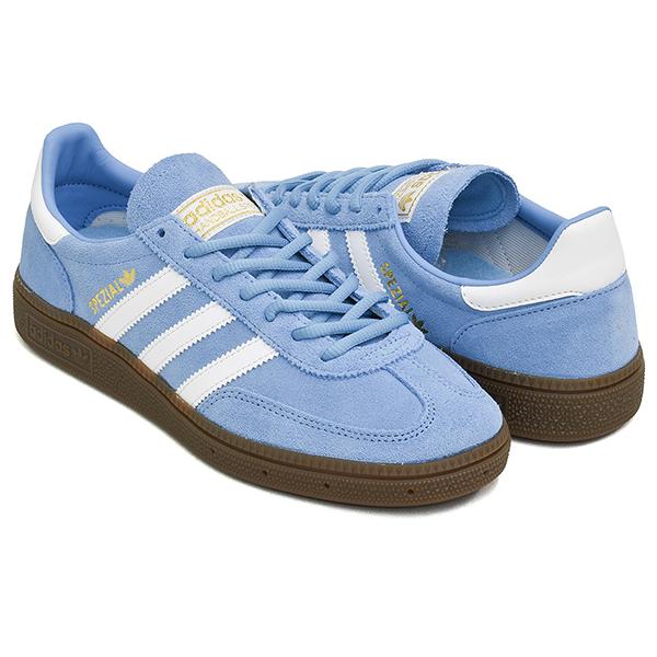 【並行輸入品】[1/3 20:00〜★新春フェア開催]adidas HANDBALL SPEZIAL J 【アディダス ハンドボール スペツィアル ジェー】 LTBLUE / FTWWHT / GUM5 | adidas Originals