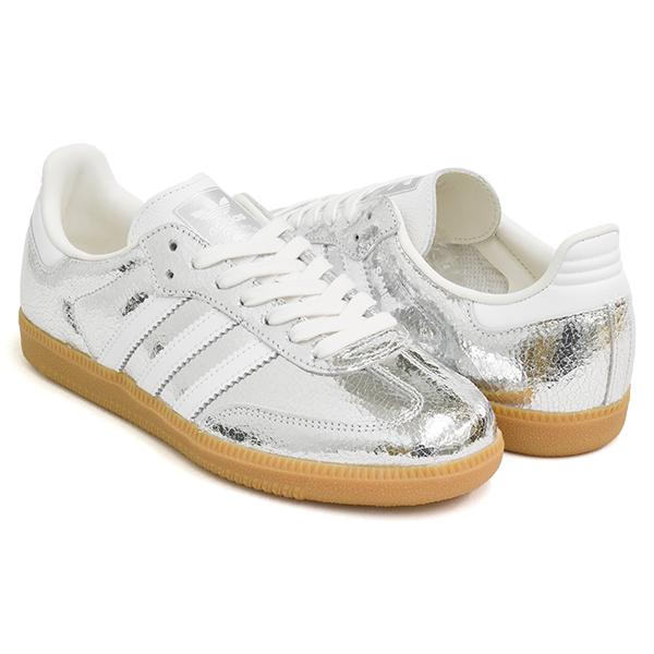【並行輸入品】adidas SAMBA OG W 【アディダス サンバ オージー ウィメンズ】  SILVMT / FTWWHT / CWHITE | adidas Originals