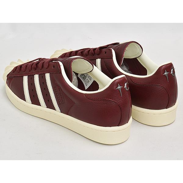 【並行輸入品】 adidas SUPERSTAR VINTAGE TC 【アディダス スーパースター ヴィンテージ】 CBURGU / CREWHT / CBURGUの画像