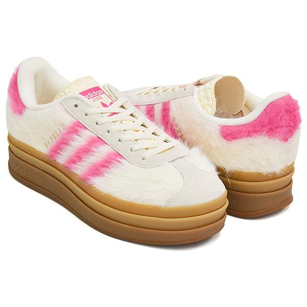 【並行輸入品】 adidas GAZELLE BOLD W 【アディダス ガッツレー ボールド ウィメンズ ガゼル】 CREWHT / SHOPNK / GOLDME | adidas Originals