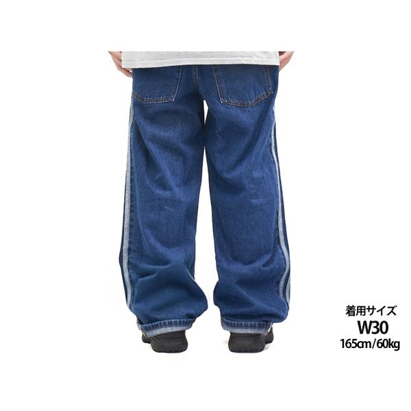 【並行輸入品】[現価格での販売は7/13 2:00まで]adidas FIREBIRD ADICOLOR DENIM PANTS 【アディダス ファイヤーバード アディカラー】 MEDIUM VINTAGE DENIM | adidas Originals | 03