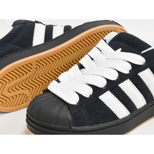 【並行輸入品】 adidas SUPERSTAR ST 【アディダス スーパースタ エスティー】 CBLACK / FTWWHT / GUM3 | adidas Originals | 02