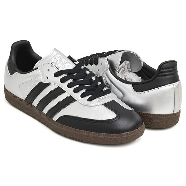 【並行輸入品】 adidas SAMBA OG 【アディダス サンバ オージー】 【オリジナル テラス ファッション】 SILVMT / CBLACK / DBROWN | adidas Originals
