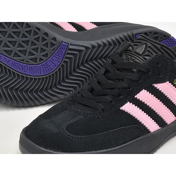 【並行輸入品】[1/3 20:00〜★新春フェア開催]adidas Skateboarding PUIG SAMBA 【アディダス プイグ サンバ】 CBLACK / LTPINK / CPURPL | adidas Originals | 02