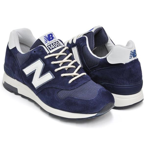 NEW BALANCE M1400 CSE 【ニューバランス 1400 Dワイズ】 【エクスプローラー バイ シー メイド イン USA】 NAVY (WIDTH:D)｜gettry