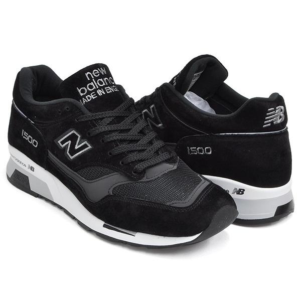 NEW BALANCE M1500 JKK 【ニューバランス 1500 Dワイズ】 【メイド イン イングランド UK】 BLACK (WIDTH:D)｜gettry