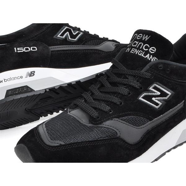 NEW BALANCE M1500 JKK 【ニューバランス 1500 Dワイズ】 【メイド イン イングランド UK】 BLACK (WIDTH:D)｜gettry｜03