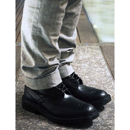 Trickers トリッカーズ　M2508 モールトン　カントリー　ブーツ　黒 Tricker's COUNTRY BOOTS MALTON #M2508 〔トリッカーズ