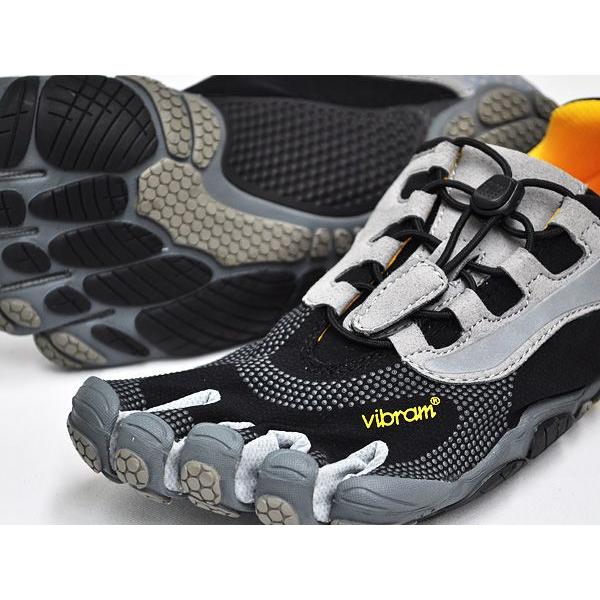 Vibram FiveFingers BIKILA LS 〔ビブラム ファイブフィンガーズ ビキラ LS〕 BLACK / GREY | Vibram FiveFingers | 02