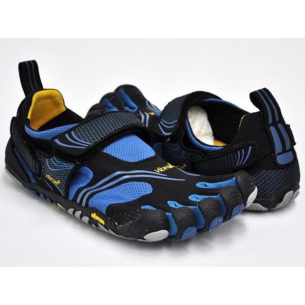 Vibram FiveFingers KOMODO SPORT 〔ビブラム ファイブフィンガーズ コモド スポーツ〕 BLACK / BLUE | Vibram FiveFingers