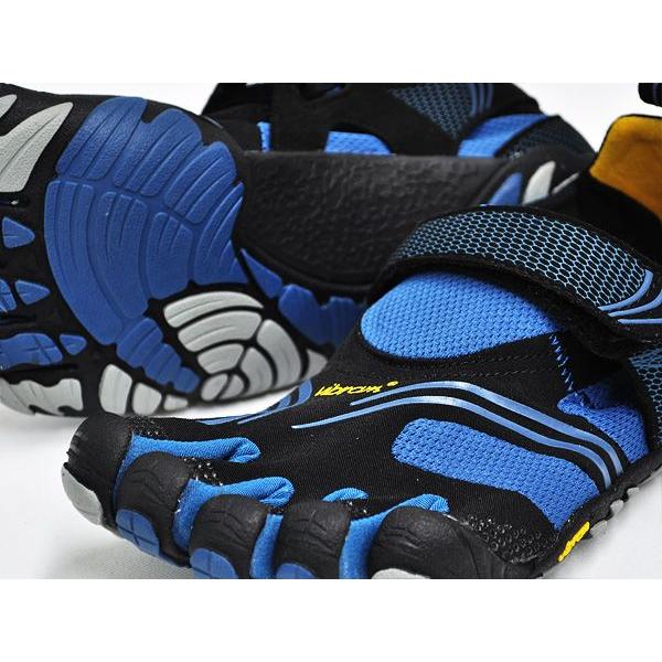 Vibram FiveFingers KOMODO SPORT 〔ビブラム ファイブフィンガーズ コモド スポーツ〕 BLACK / BLUE | Vibram FiveFingers | 02