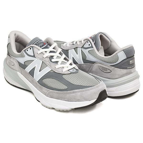 【並行輸入品】[現価格での販売は6/1 2:00まで]NEW BALANCE M990 GL6 【ニューバランス 990 V6 6代目 2E ワイズ 幅広】GREY (WIDTH:2E)