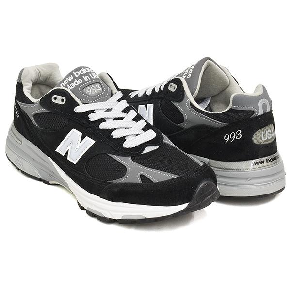 【並行輸入品】[9/14 1:59まで★爆買ウルトラ SALE]NEW BALANCE MR993 BK 【ニューバランス 993】 BLACK / GREY / WHITE (WIDTH:D) | New Balance