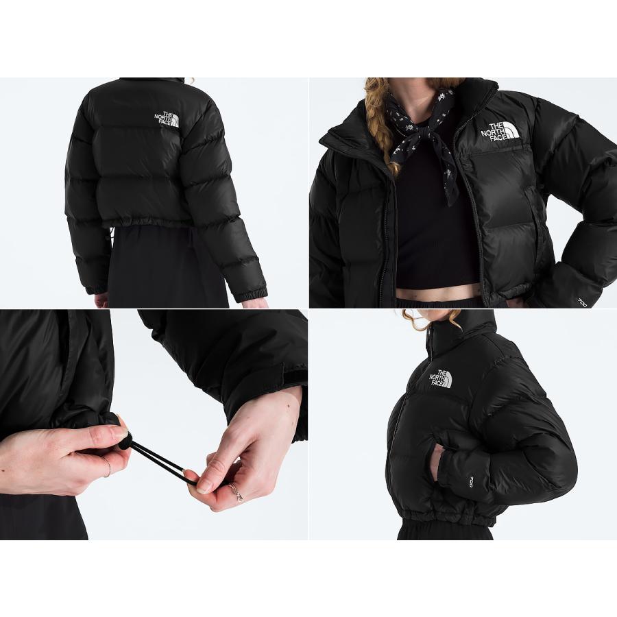 【並行輸入品】 THE NORTH FACE WOMEN'S NUPTSE SHORT JACKET 【ザ・ノース・フェイス ウィメンズ ヌプシ ショート ジャケット】 TNF BLACK / TNF BLACK | THE NORTH FACE | 01