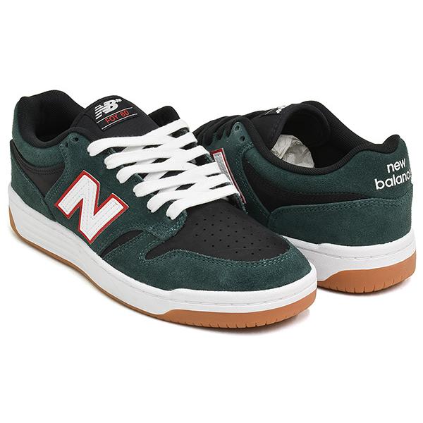 【並行輸入品】[現価格での販売は1/13 0:00まで]NEW BALANCE NUMERIC NM480 FOY [ニューバランス ヌメリック 480 プライド PRIDE] FOREST GREEN / BLACK | New Balance