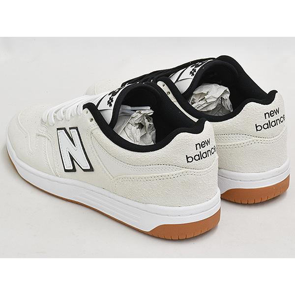 【並行輸入品】[1/3 20:00〜★新春フェア開催]NEW BALANCE NUMERIC NM480 SWG 【ニューバランス ヌメリック 480 480L P480 プライド】 WHITE / BLACK | New Balance | 01