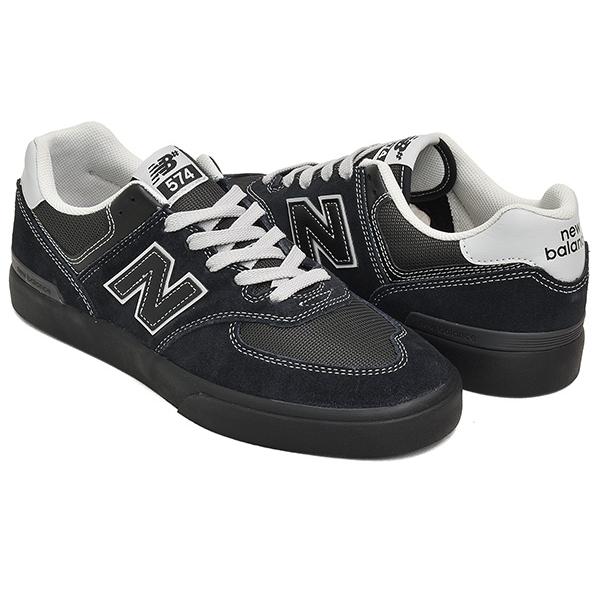 【並行輸入品】[現価格での販売は1/13 0:00まで]NEW BALANCE NUMERIC NM574V BB 【ニューバランス ヌメリック 574 バルカナイズ】 BLACK / GREY | New Balance