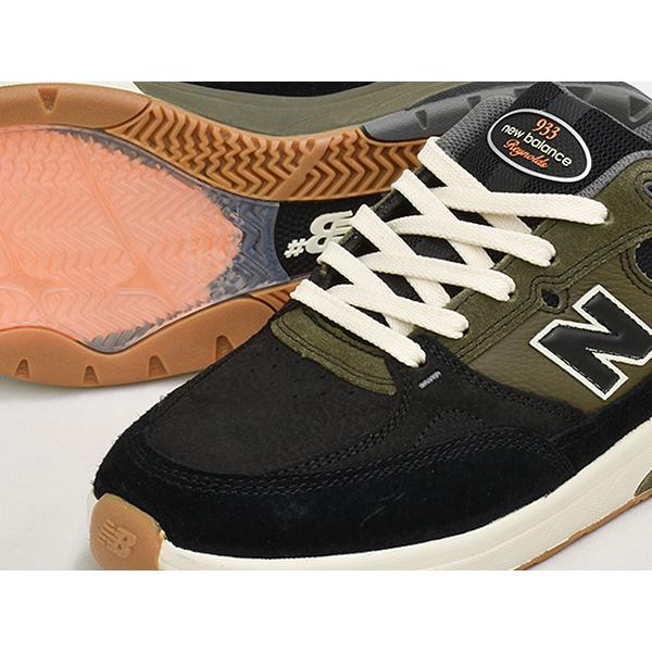 【並行輸入品】[1/3 20:00〜★新春フェア開催]NEW BALANCE NUMERIC NM933 BST 【ニューバランス ヌメリック 933】 BLACK / OLIVE | New Balance | 02
