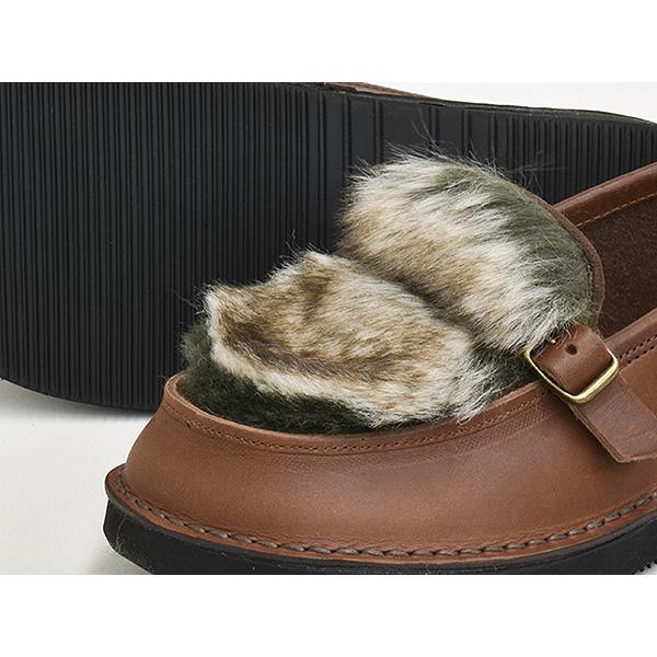 Organic handloom SEVRES FUR 【オーガニックハンドルーム セーブル ファー】 BROWN / BROWN | OOFOS | 02