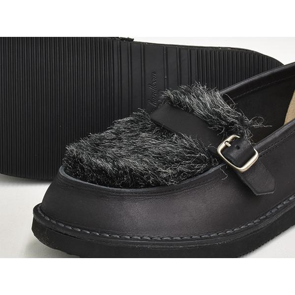 [1/3 20:00〜★新春フェア開催]Organic handloom SEVRES FUR [オーガニックハンドルーム セーブル ファー] BLACK / BLACK | OOFOS | 02