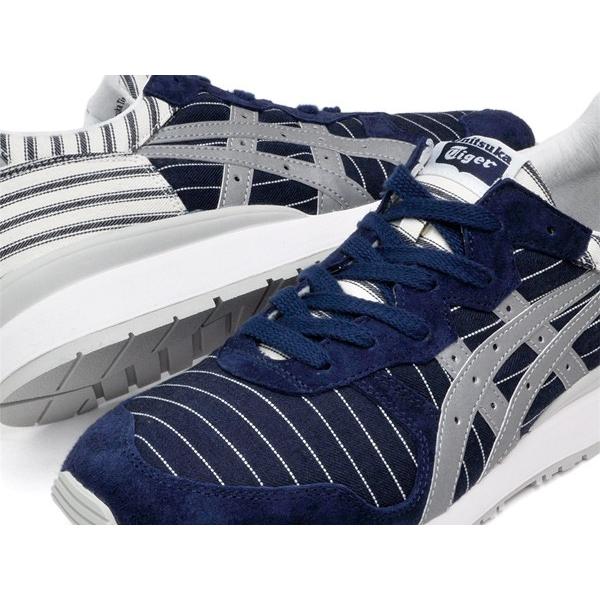Onitsuka Tiger Tiger Alliance オニツカタイガー タイガー アライアンス Navy Silver Th5a3n 5093 Gettry 通販 Yahoo ショッピング