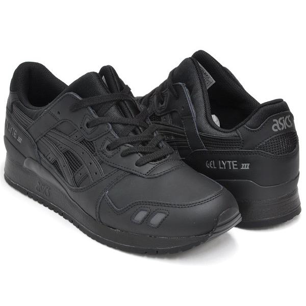 ASICS Tiger GEL-LYTE III 【アシックス タイガー ゲルライト 3】 BLACK / BLACK｜gettry