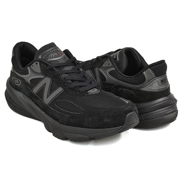 【並行輸入品】[1/3 20:00〜★新春フェア開催]NEW BALANCE U990 BB6 【ニューバランス 990 V6 6代目 D ワイズ】 BLACK / BLACK (WIDTH:D) | New Balance