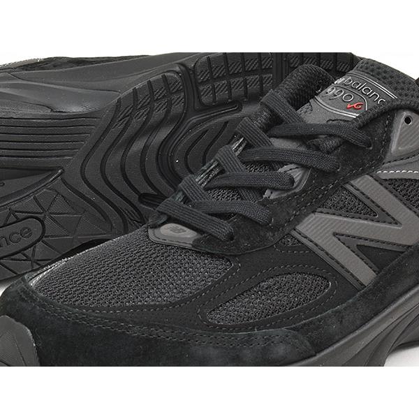【並行輸入品】[1/3 20:00〜★新春フェア開催]NEW BALANCE U990 BB6 【ニューバランス 990 V6 6代目 D ワイズ】 BLACK / BLACK (WIDTH:D) | New Balance | 02