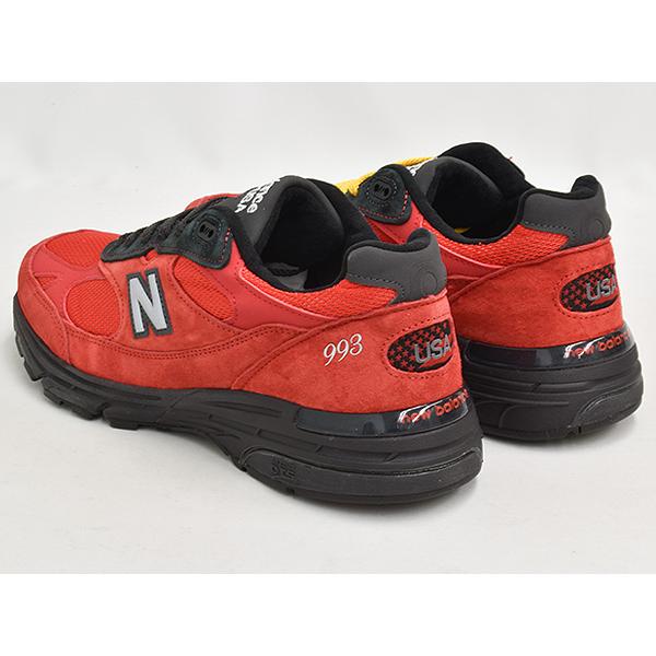 【並行輸入品】 NEW BALANCE U993 5CX 【ニューバランス 993】 TEAM RED / TRUE RED / BLACK CEMENT (WIDTH:D)の画像