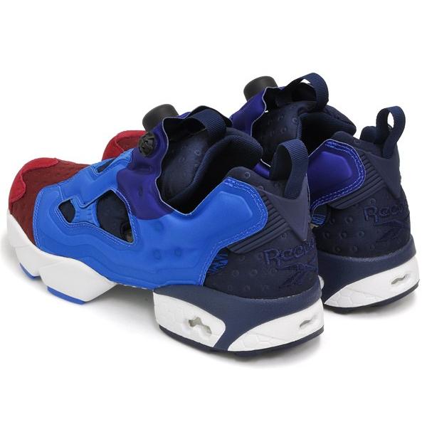 Reebok INSTA PUMP FURY ASYM 【リーボック インスタ ポンプ フューリー】【アシンメトリック パック】 BURGUNDY / BLUE SPORT｜gettry｜02